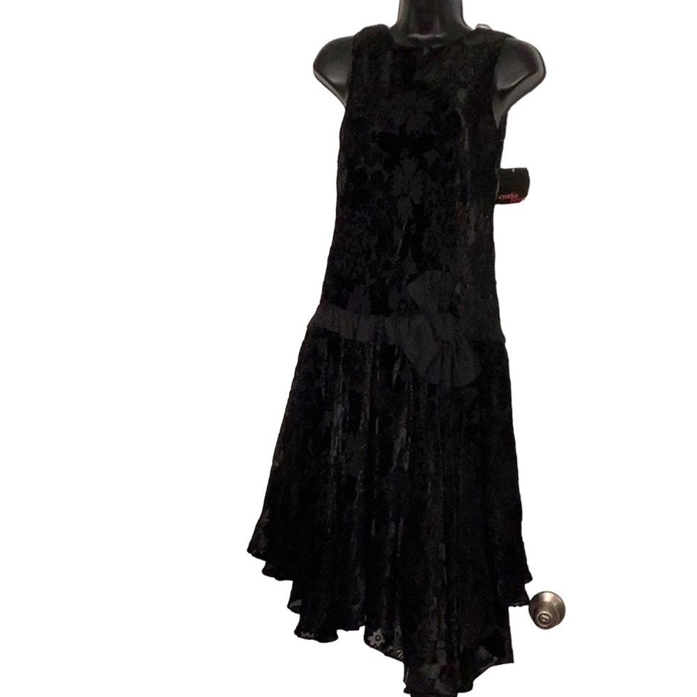 Cynthia Howie Black Maxi Dress